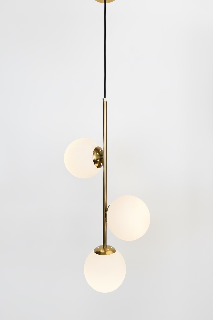 LUSTRE BOULLE 3 LAMPE 023-3