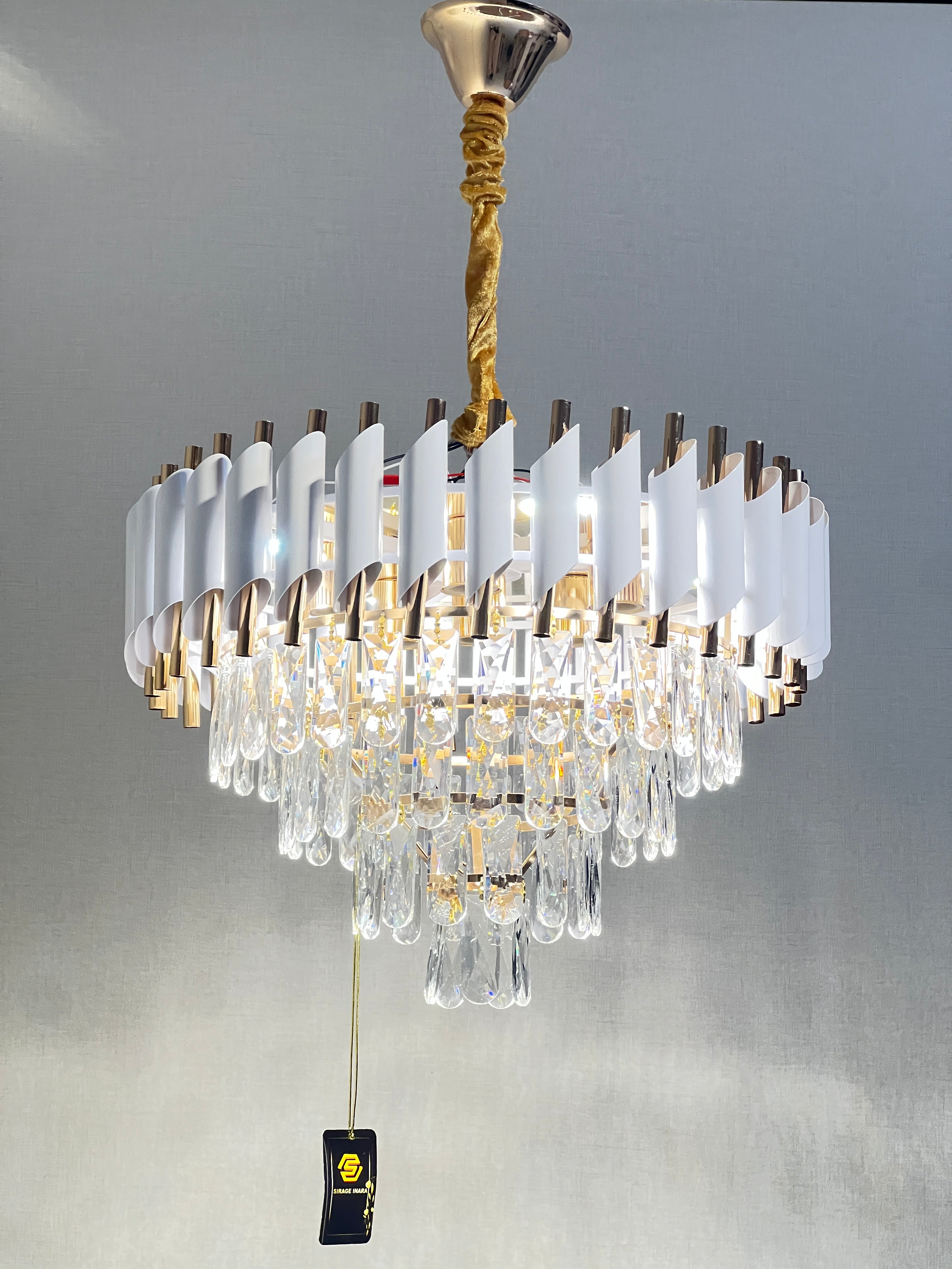 LUSTRE CRISTALE 88801WT/GD/500