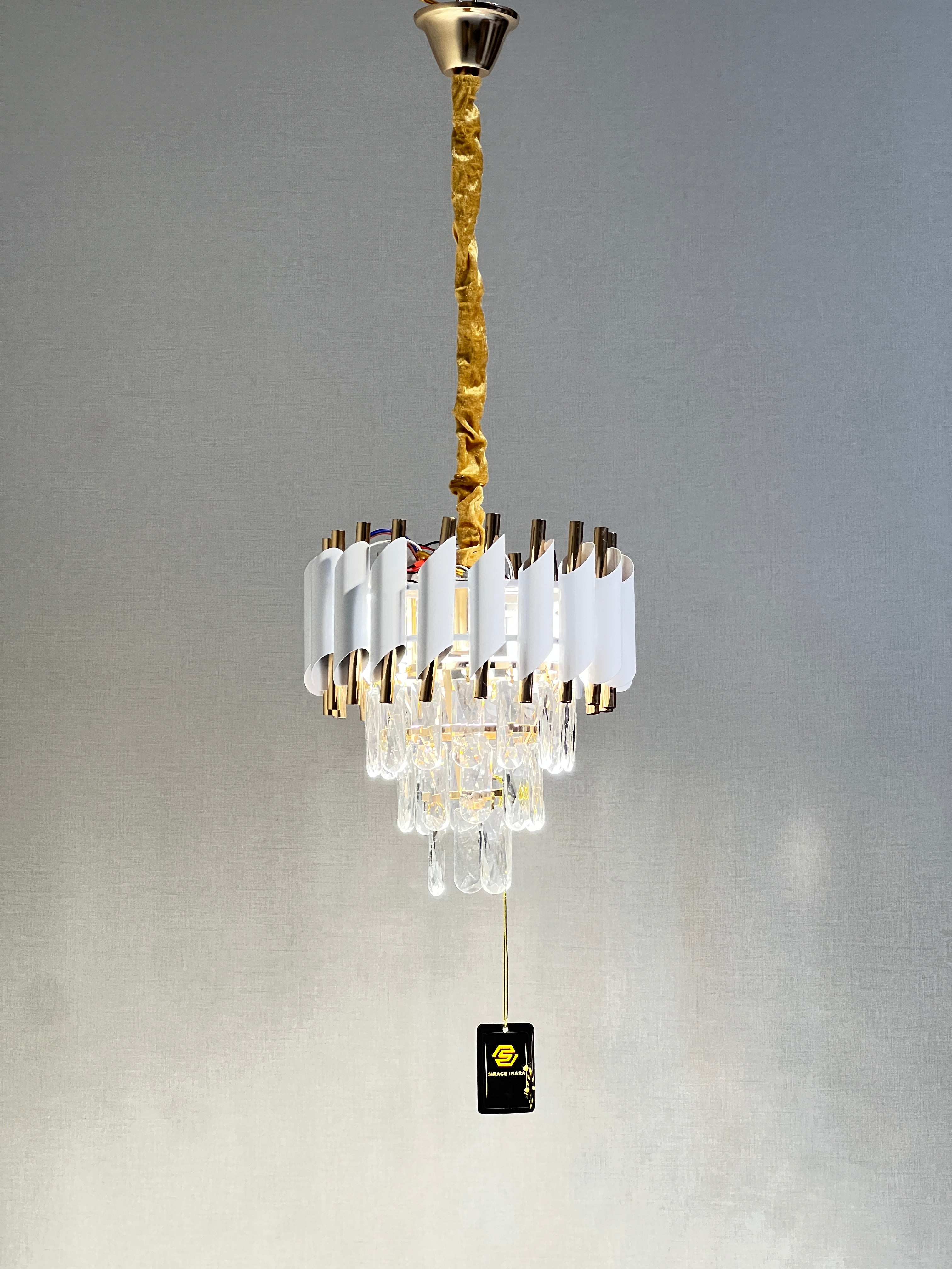 LUSTRE CRISTALE 88801WT/GD/300