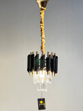 LUSTRE CRISTALE 88801BK/GD/220