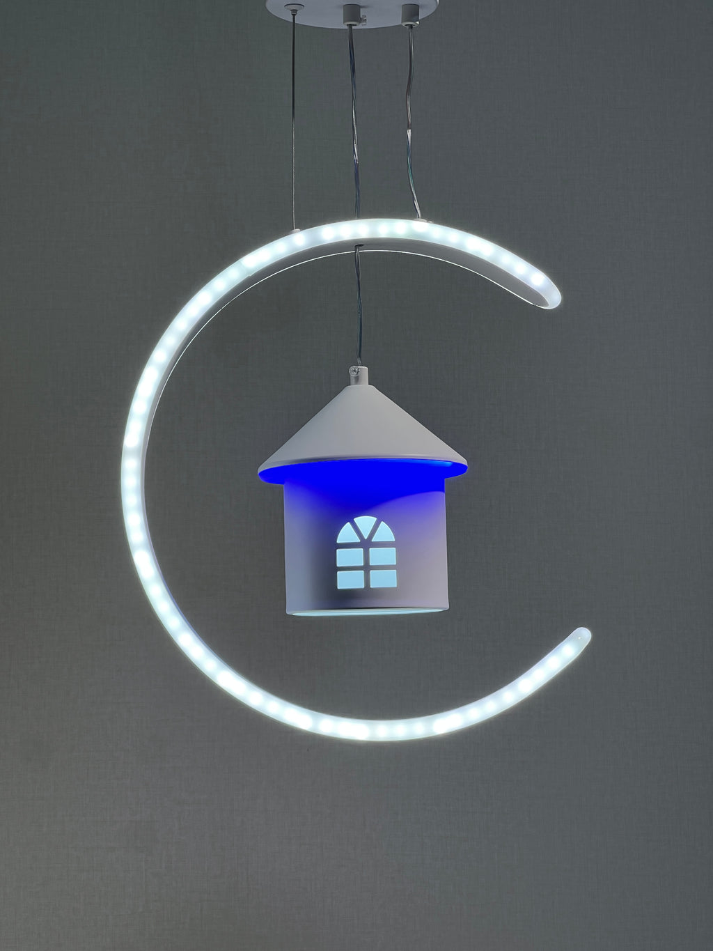 LUSTRE LED 1002-1BLEU