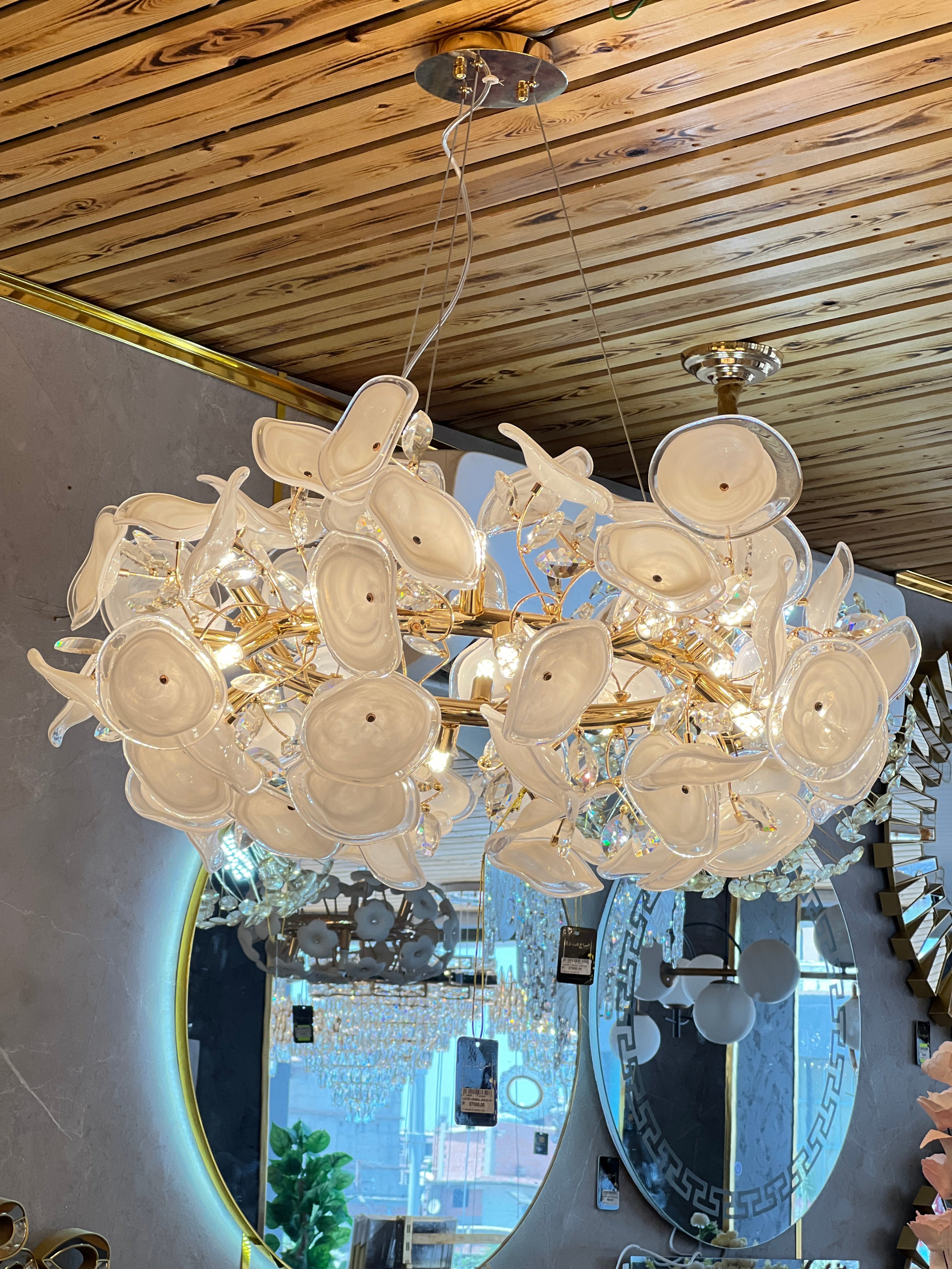 LUSTRE CRISTAL JD8535-18L