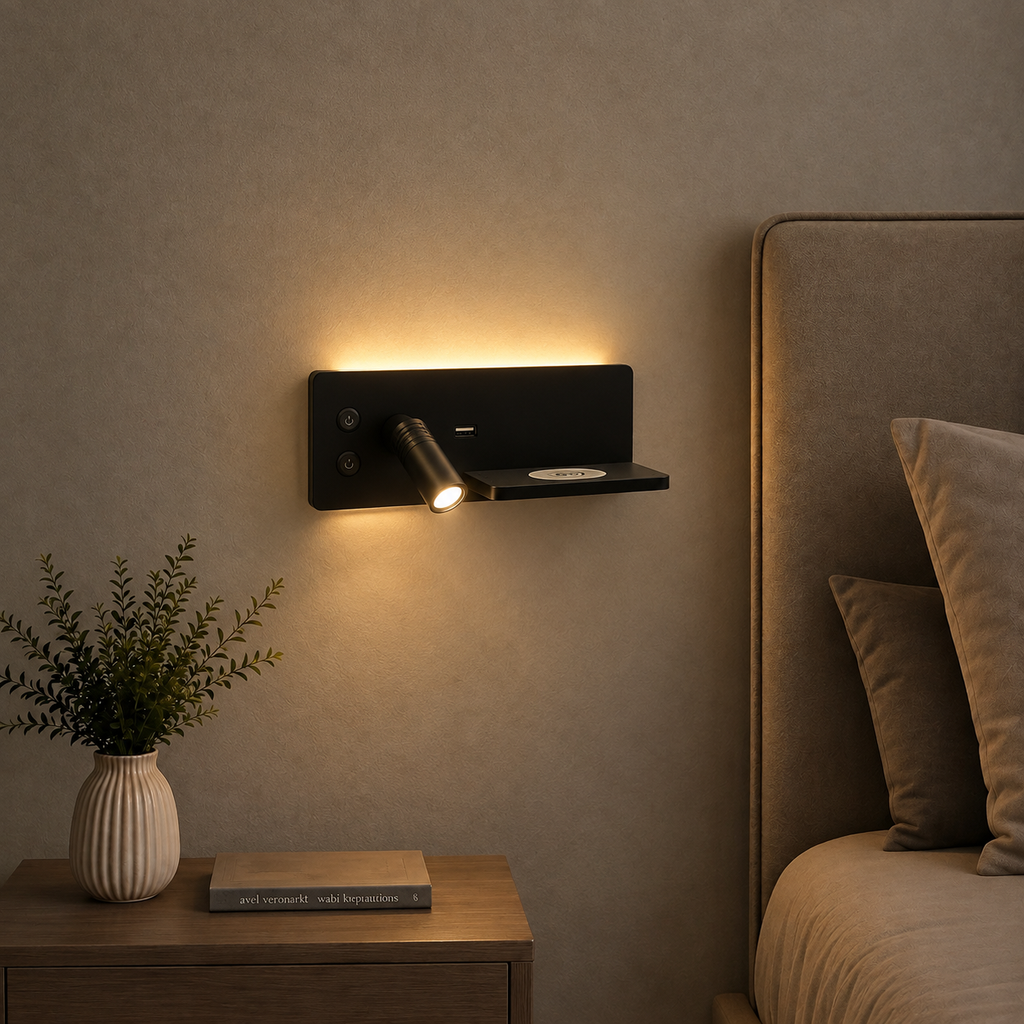APLIQUE USB 1535-118 BK