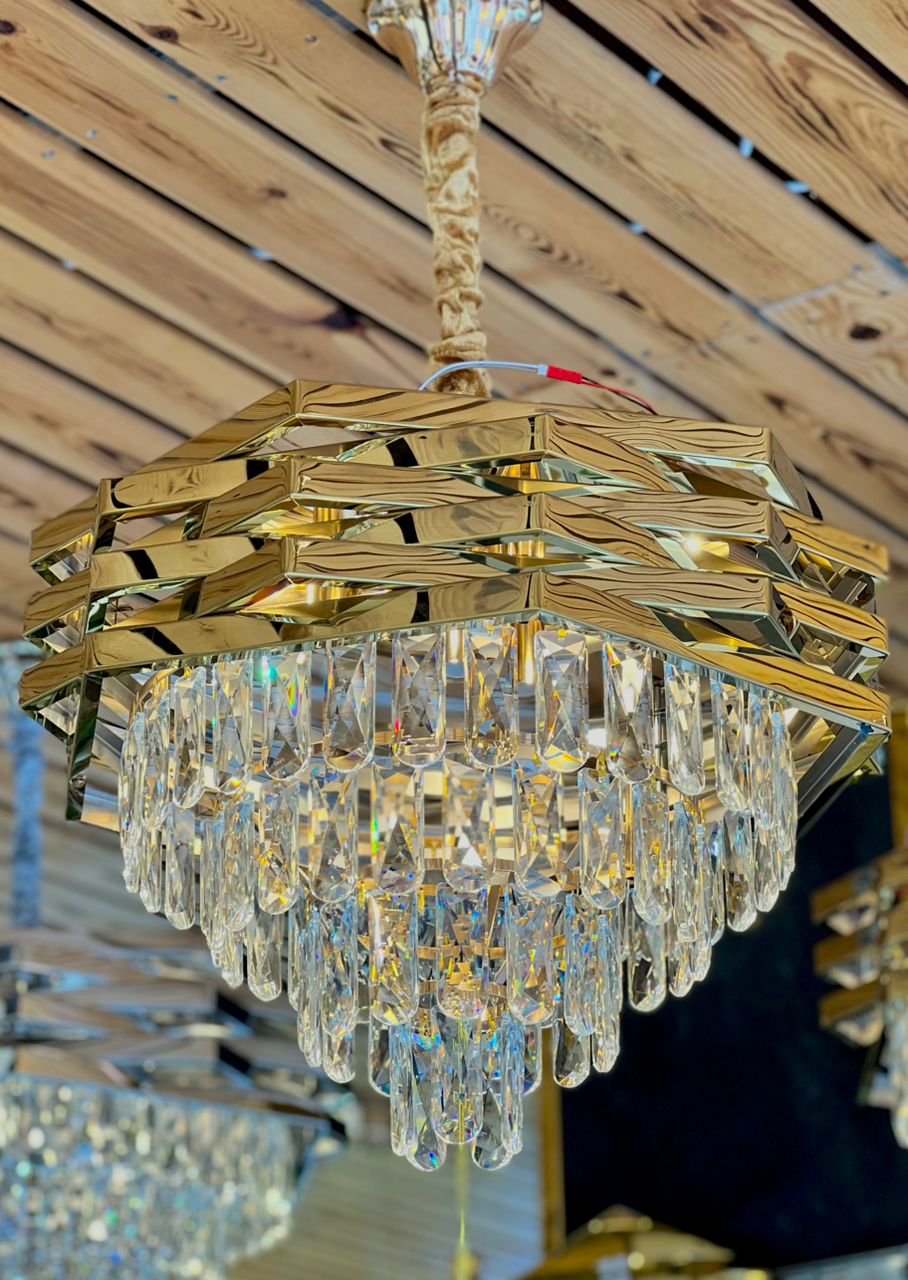 LUSTRE CRISTAL 6802/500  GD