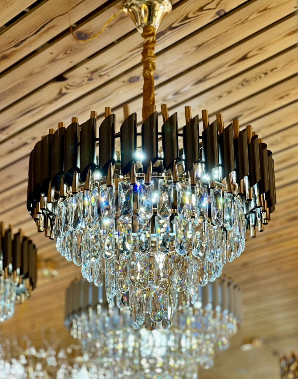 LUSTRE CRISTAL 6801/400 PB