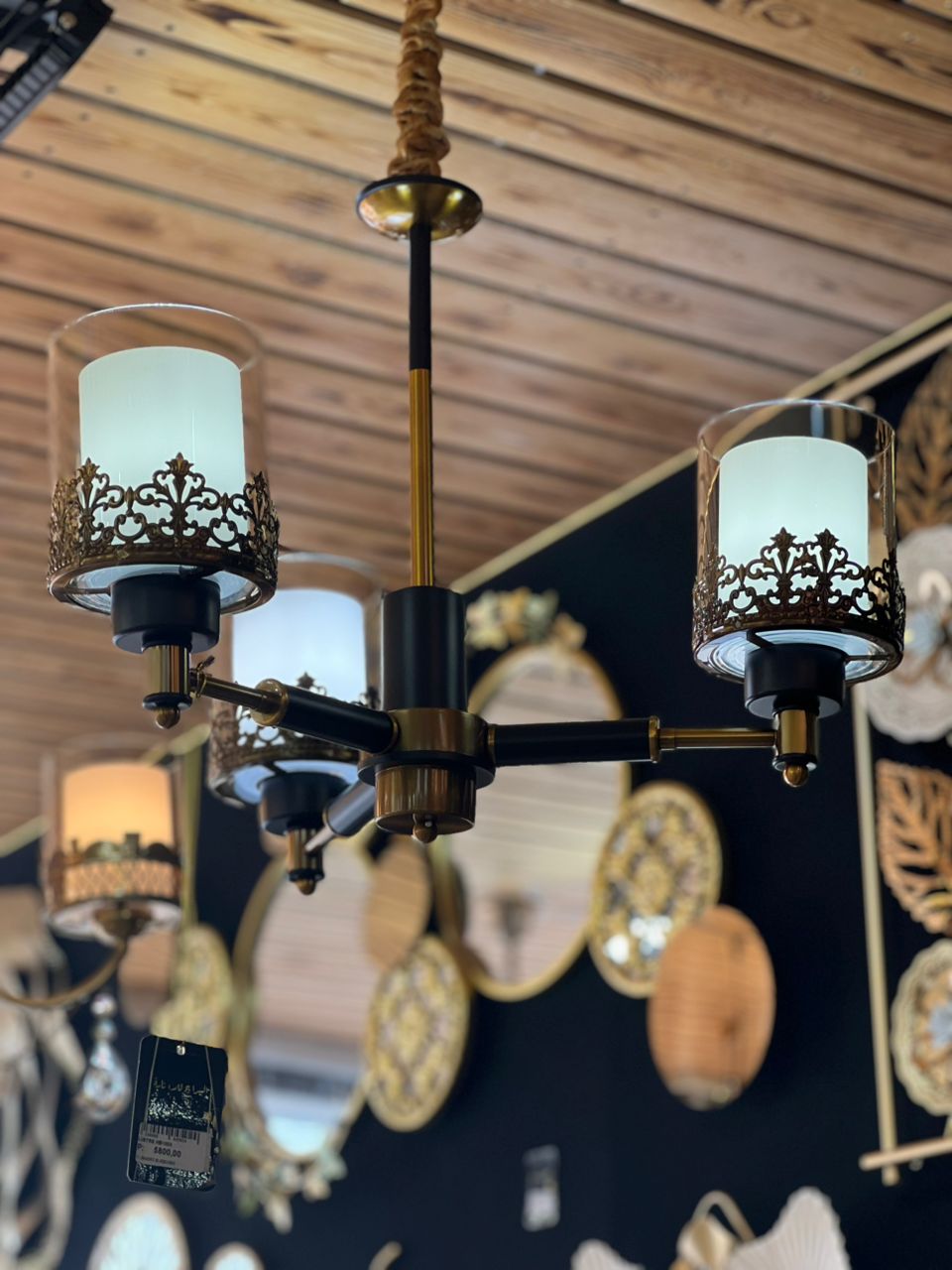 LUSTRE CLASSIQUE 3 LAMPE HB1003