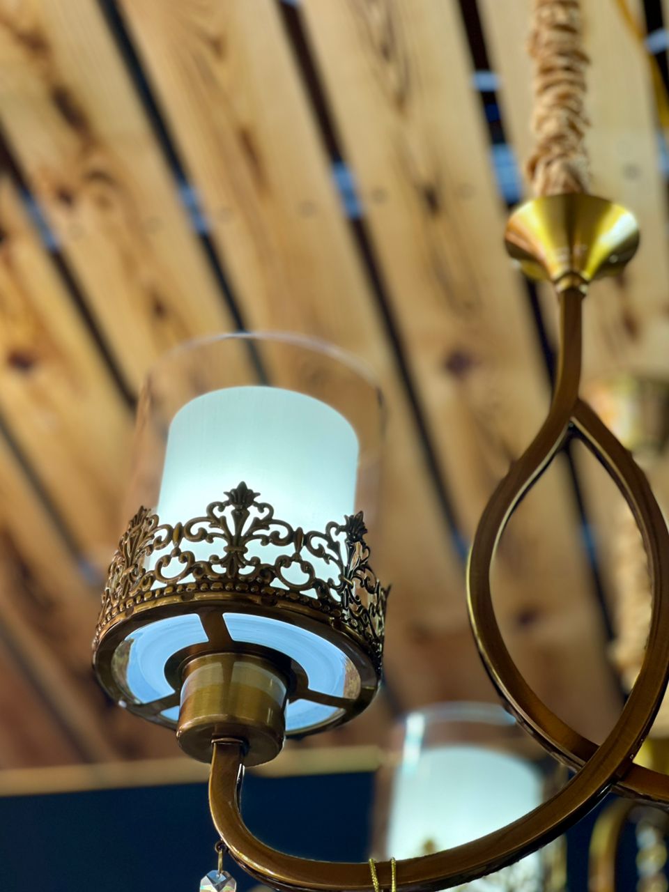LUSTRE 2 LAMPE HB1017
