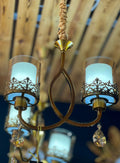 LUSTRE 2 LAMPE HB1017