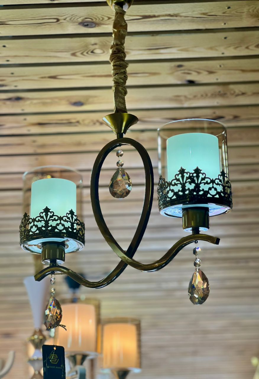 LUSTRE 2 LAMPE HB1015