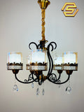 LUSTRE CLASSIQUE 5 LAMPE 220802/5