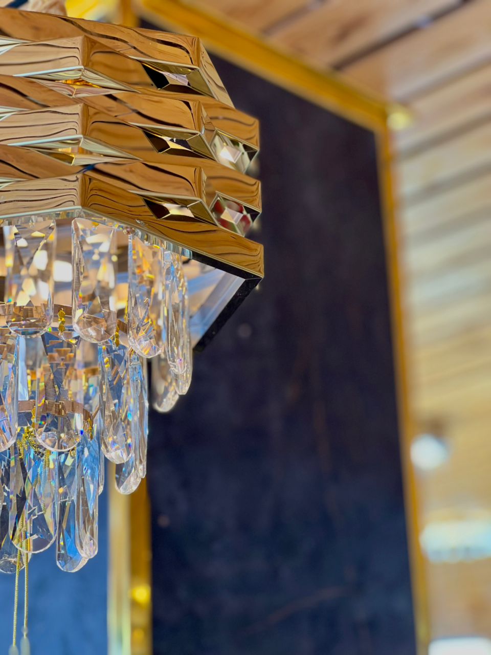 LUSTRE CRISTAL  6802/300 GD
