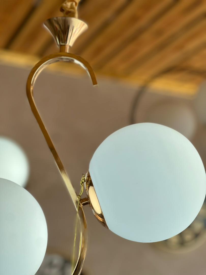 LUSTRE BOULLE 2 LAMPE  9475