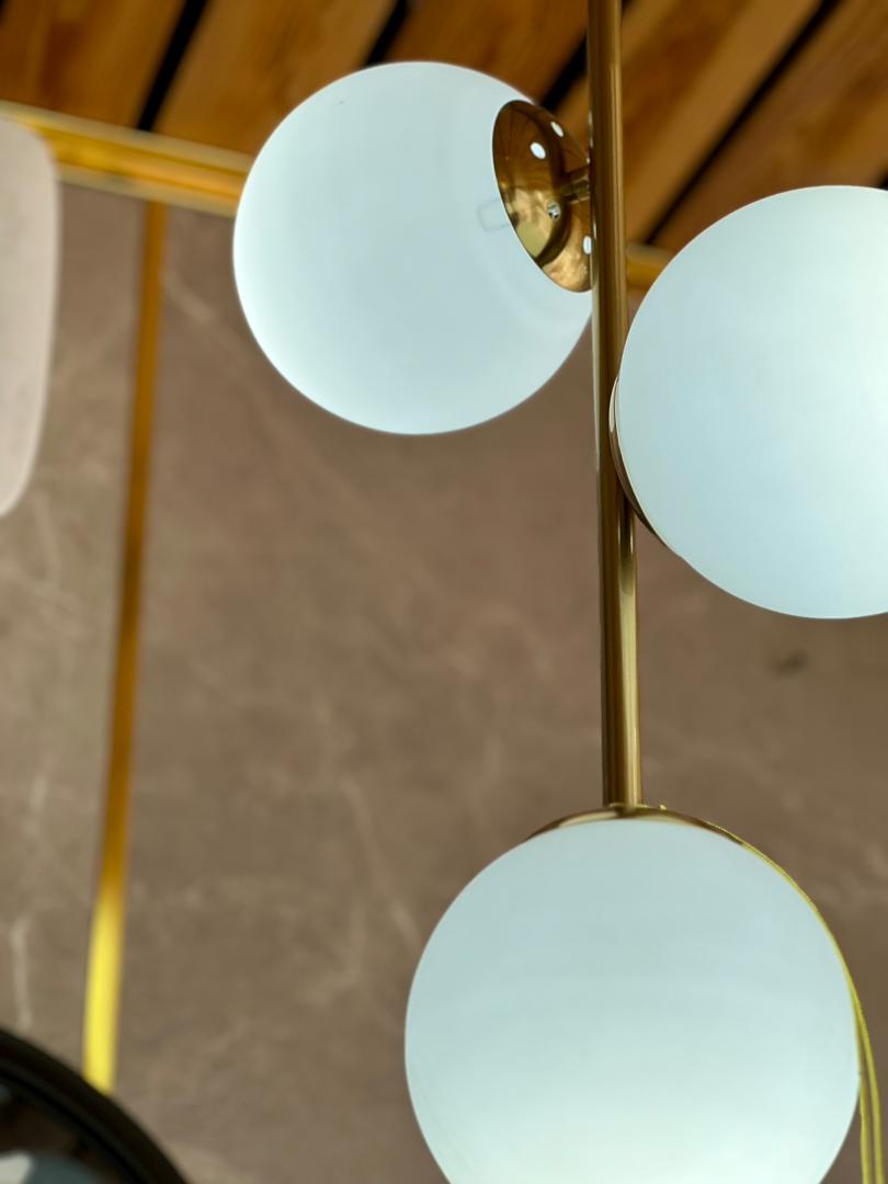 LUSTRE BOULLE 3 LAMPE 023-3