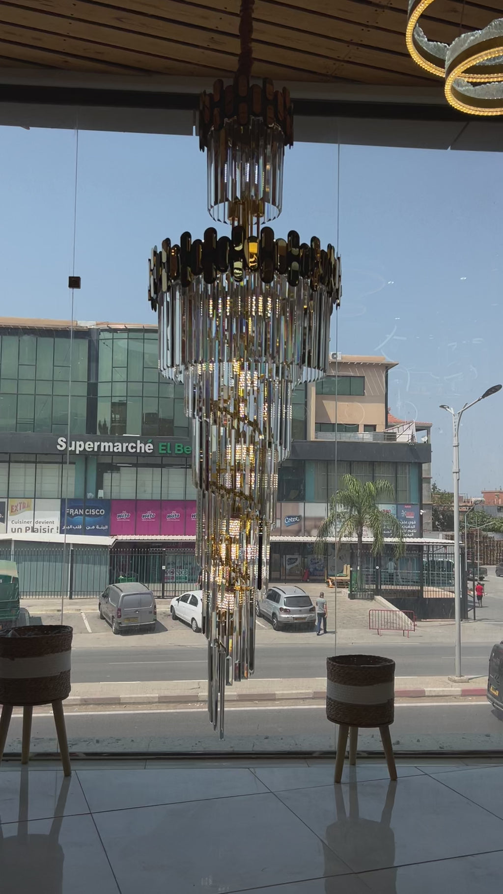 LUSTRE CRISTAL 1800 REF 659/1800