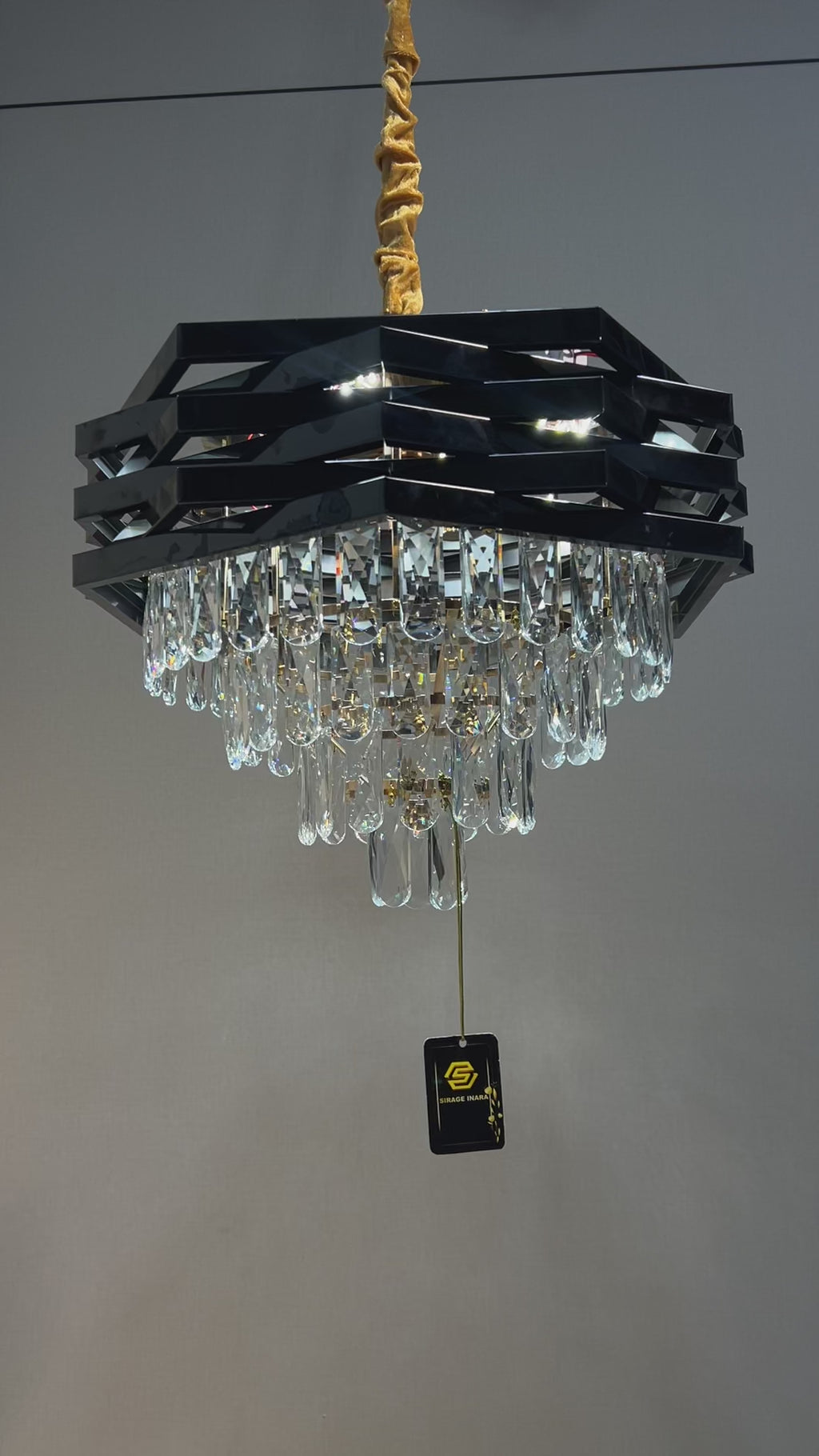 LUSTRE CRISTAL 6802BK/500