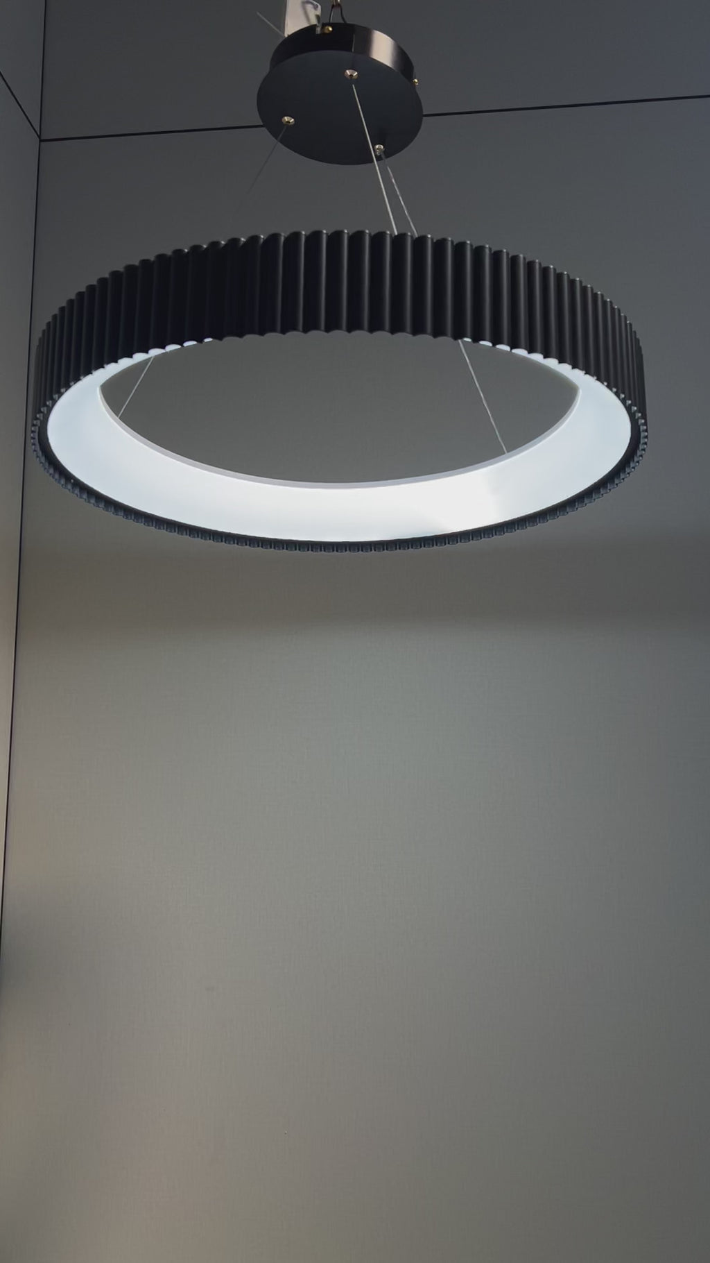 LUSTRE LED 3001/BK/600