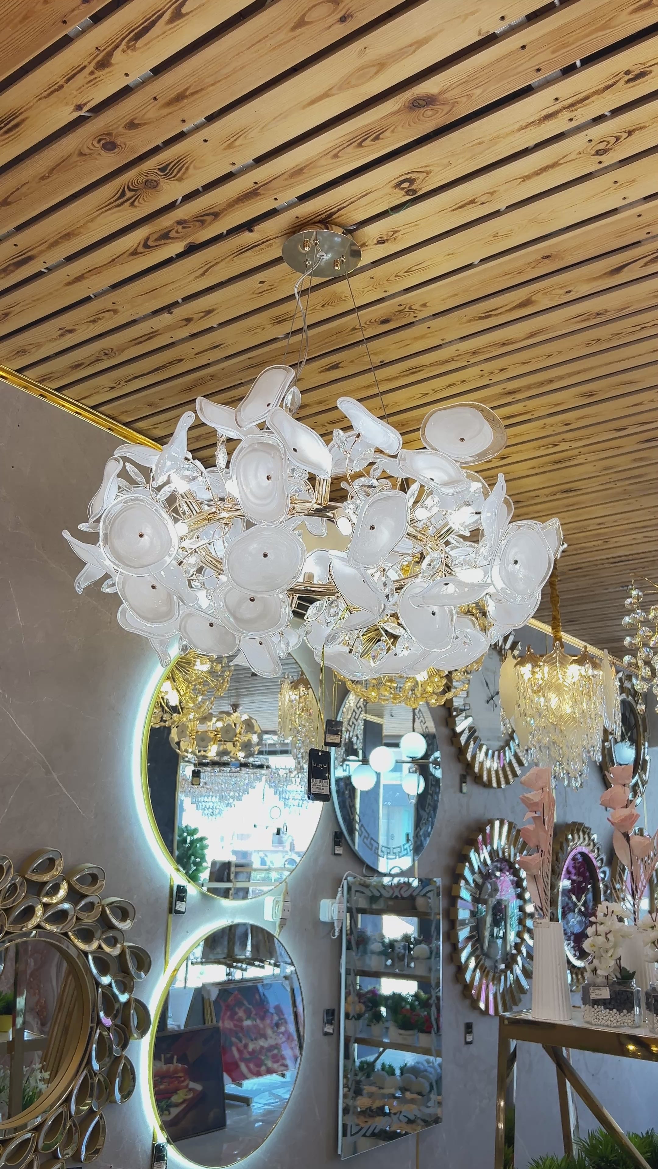 LUSTRE CRISTAL JD8535-18L