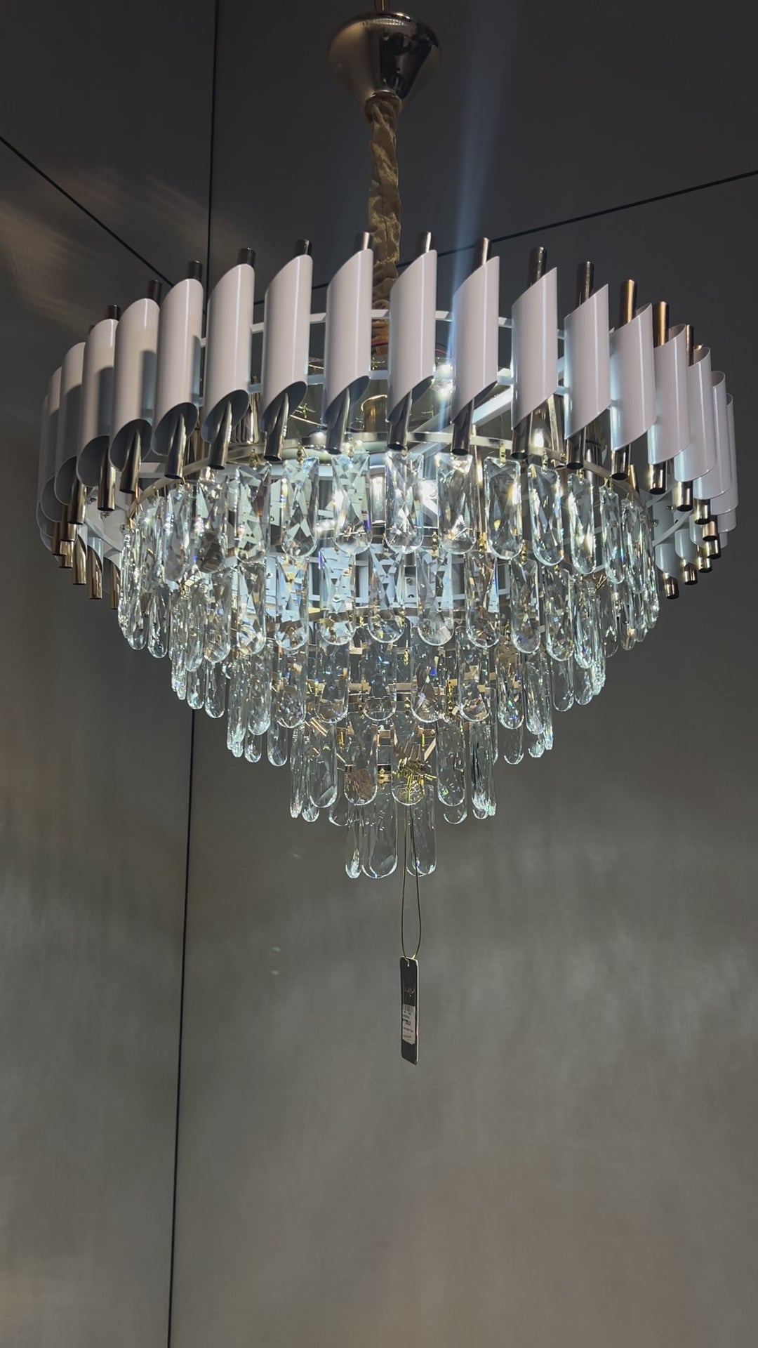 LUSTRE CRISTALE 88801WT/GD/600