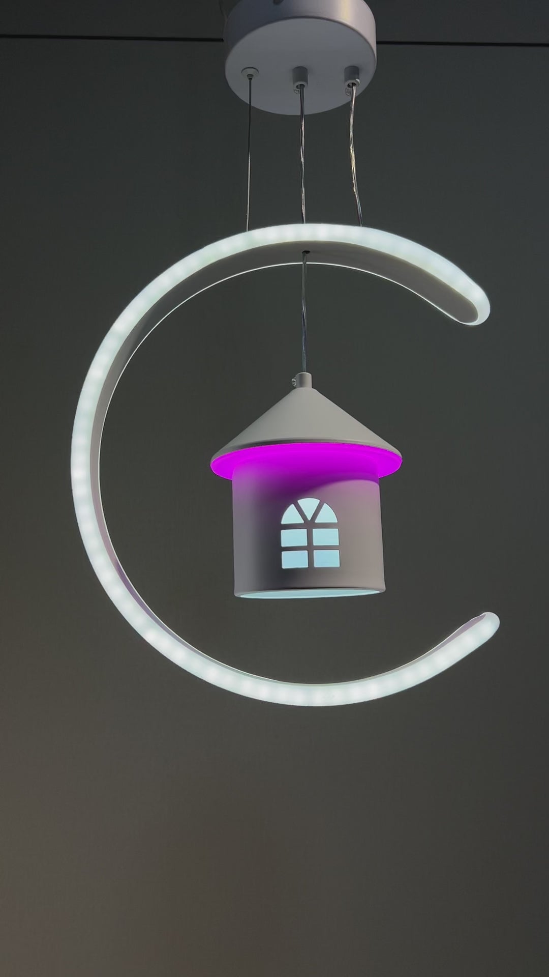 LUSTRE LED 1002-1PINK
