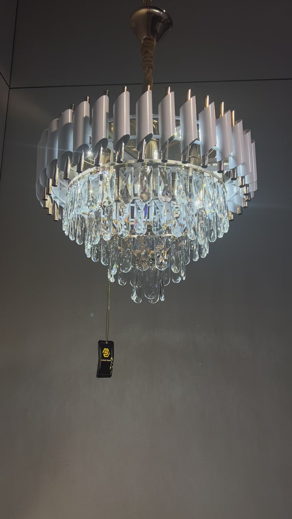 LUSTRE CRISTALE 88801WT/GD/500