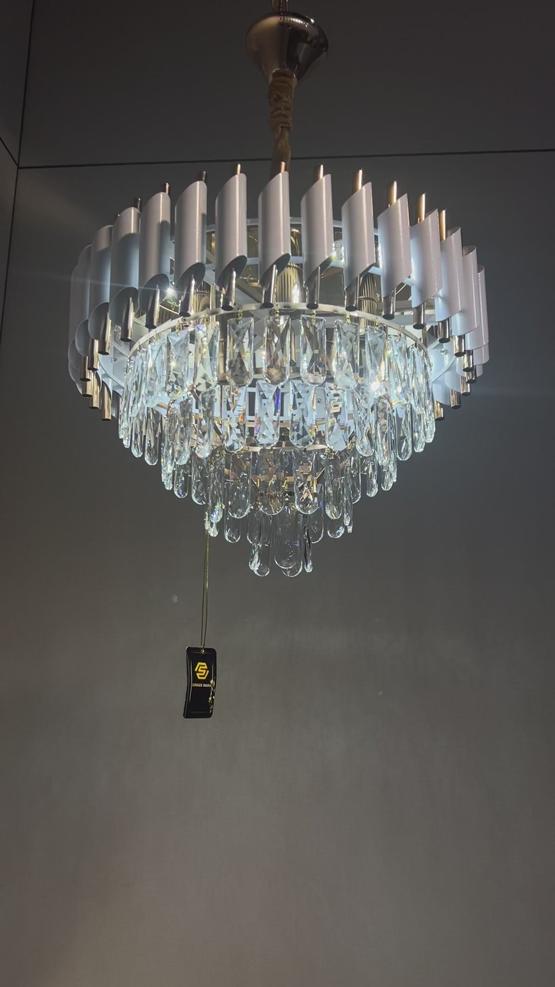 LUSTRE CRISTALE 88801WT/GD/500
