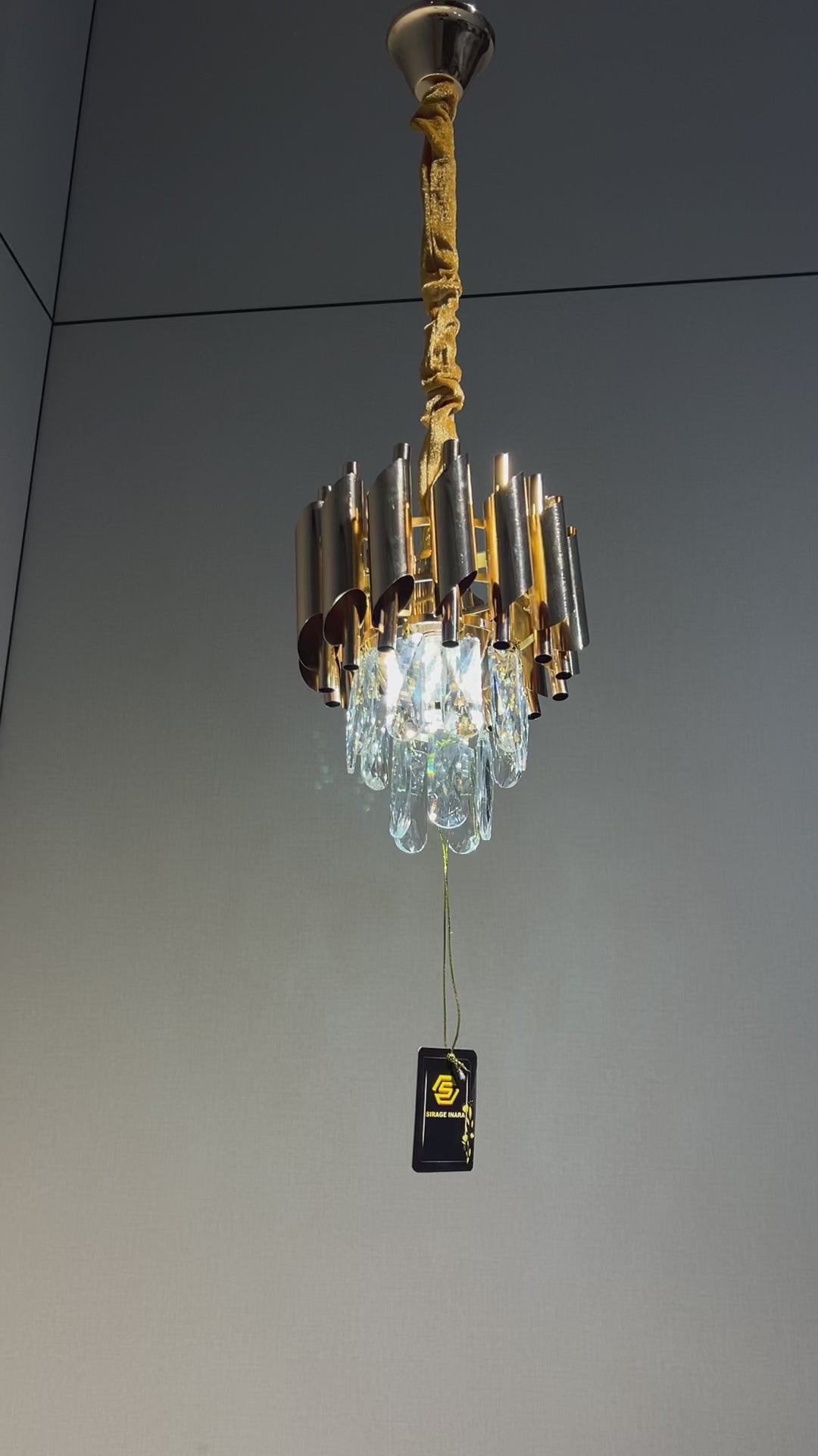 LUSTRE CRISTALE 88801/GD/220