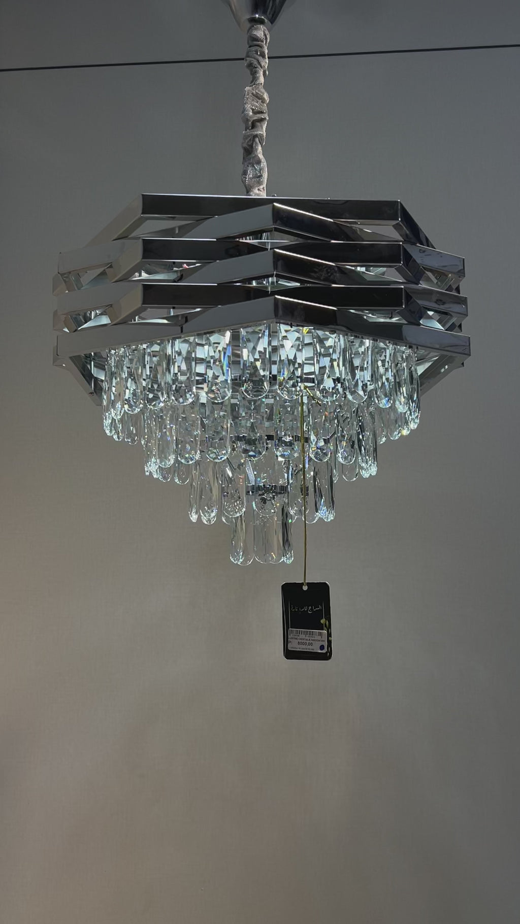 LUSTRE CRISTAL 6802CH/500